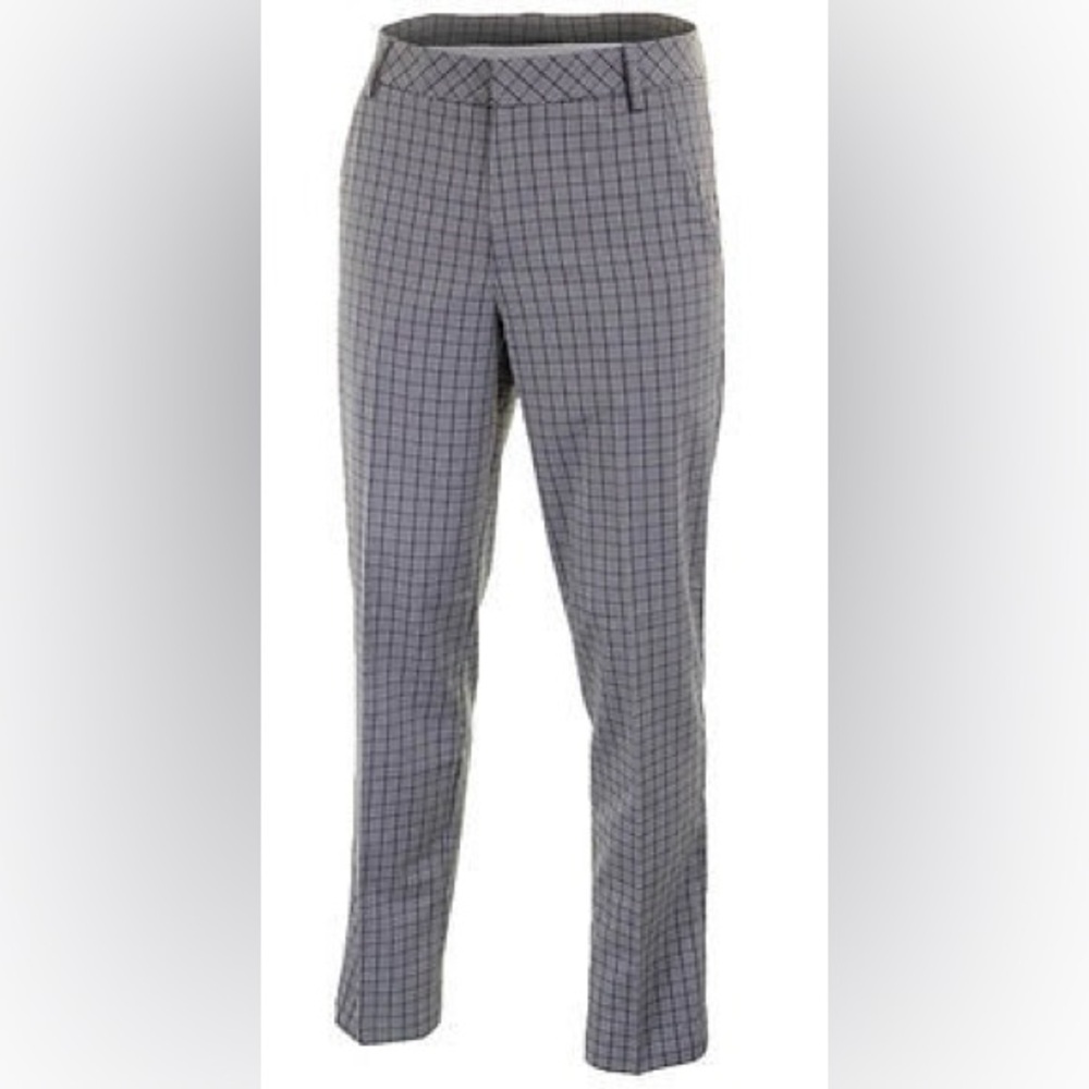 2/60$ Men’s PUMA Golf‎ Plaid Tech PERFORMANCE dry cell Pant Trousers size 34